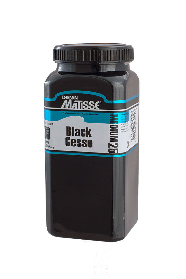 Matisse Mm25 Black Gesso 500Ml