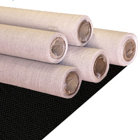 Linen Roll Black Primed 15oz 25m 
