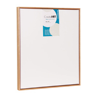 Hardwood Raw Float Frame With Canvas