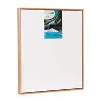 Hardwood Raw Float Frame With Canvas