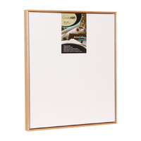Hardwood Raw Float Frame With Canvas