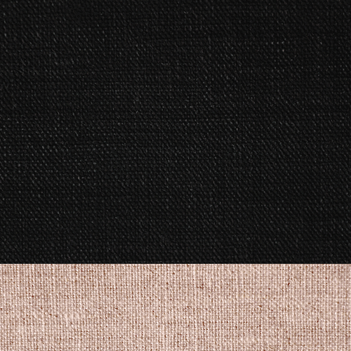 CreateART Linen Roll Black Primed 10oz 25m 