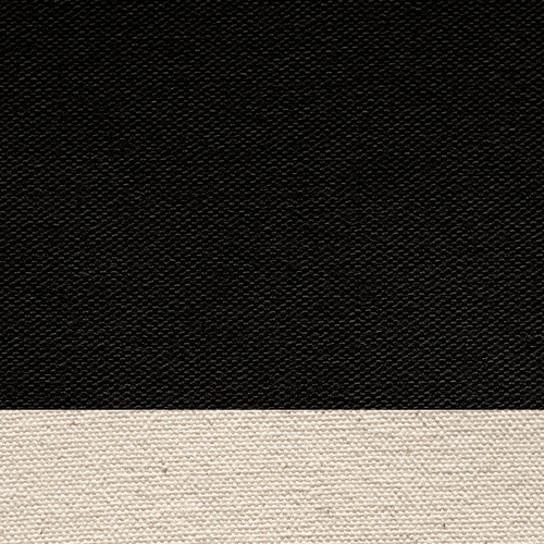 CreateART Cotton Canvas Roll Black Primed 12oz (20m x 2.16m)